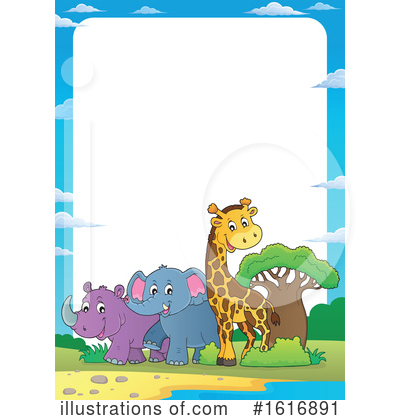 Royalty-Free (RF) Wildlife Clipart Illustration by visekart - Stock Sample #1616891