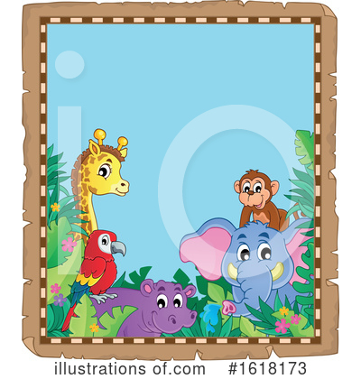 Royalty-Free (RF) Wildlife Clipart Illustration by visekart - Stock Sample #1618173