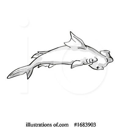 Shark Clipart #1683903 by patrimonio