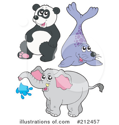 Royalty-Free (RF) Wildlife Clipart Illustration by visekart - Stock Sample #212457
