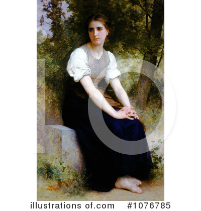 Royalty-Free (RF) William Adolphe Bouguereau Clipart Illustration by JVPD - Stock Sample #1076785