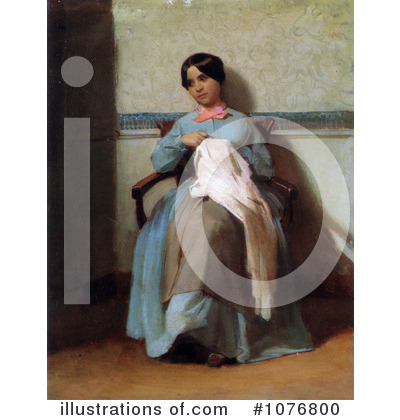 Royalty-Free (RF) William Adolphe Bouguereau Clipart Illustration by JVPD - Stock Sample #1076800