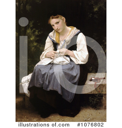 William Adolphe Bouguereau Clipart #1076802 by JVPD