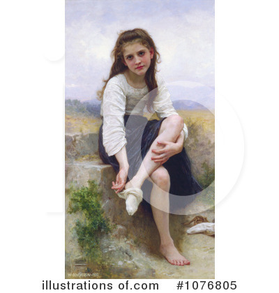 Royalty-Free (RF) William Adolphe Bouguereau Clipart Illustration by JVPD - Stock Sample #1076805