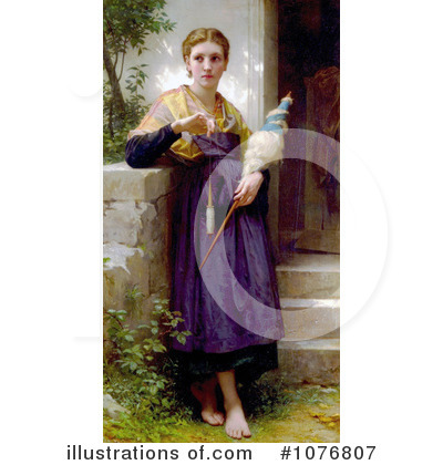 Royalty-Free (RF) William Adolphe Bouguereau Clipart Illustration by JVPD - Stock Sample #1076807