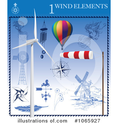 Wind Turbine Clipart #1065927 by Eugene