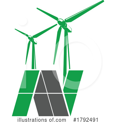 Royalty-Free (RF) Wind Farm Clipart Illustration by Vector Tradition SM - Stock Sample #1792491
