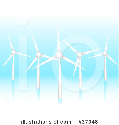 Wind Turbine Clipart #37048 by elaineitalia