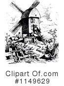 Windmill Clipart #1149629 by Prawny Vintage