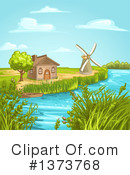 Windmill Clipart #1373768 by merlinul