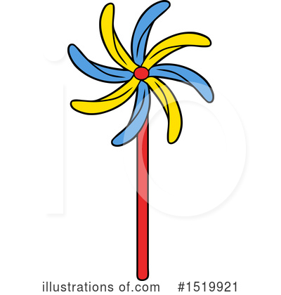 Royalty-Free (RF) Windmill Clipart Illustration by lineartestpilot - Stock Sample #1519921