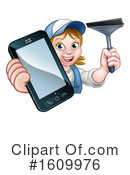 Window Cleaner Clipart #1609976 by AtStockIllustration