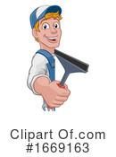 Window Cleaner Clipart #1669163 by AtStockIllustration