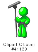 Window Cleaner Clipart #41139 by Leo Blanchette