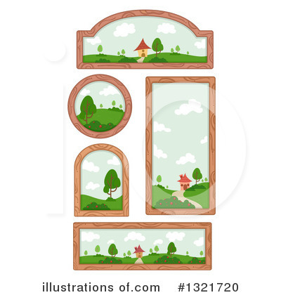Royalty-Free (RF) Window Clipart Illustration by BNP Design Studio - Stock Sample #1321720