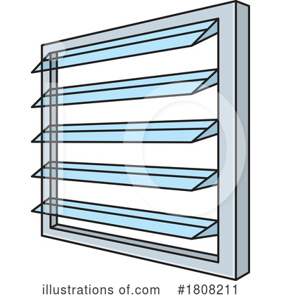 Royalty-Free (RF) Window Clipart Illustration by Lal Perera - Stock Sample #1808211