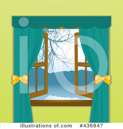 Curtains Clipart #436847 by elaineitalia