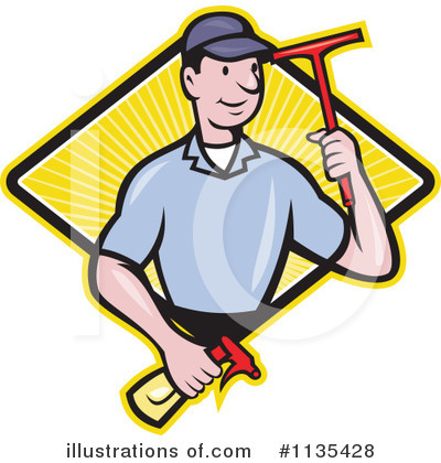 Squeegee Clipart #1135428 by patrimonio