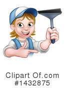 Window Washer Clipart #1432875 by AtStockIllustration