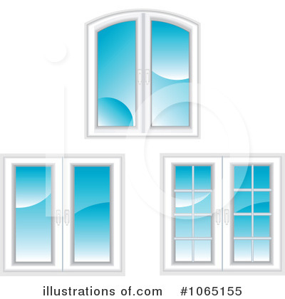 Royalty-Free (RF) Windows Clipart Illustration by Vector Tradition SM - Stock Sample #1065155