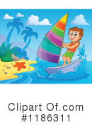 Windsurfing Clipart #1186311 by visekart