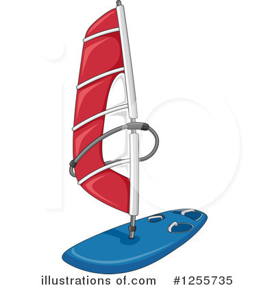 Surfing Clipart #1255735 by BNP Design Studio
