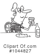 Wine Clipart #1044827 by toonaday