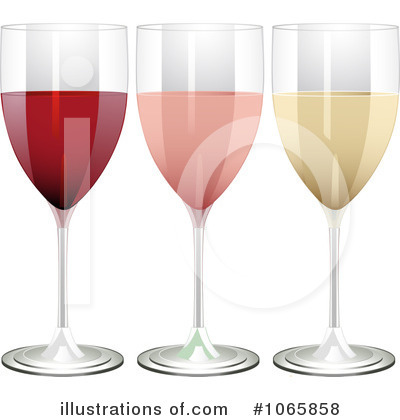 Royalty-Free (RF) Wine Clipart Illustration by elaineitalia - Stock Sample #1065858