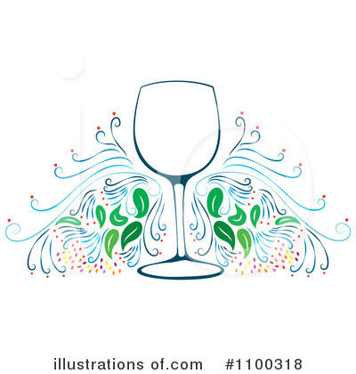 Winery Clipart #1100318 by Cherie Reve