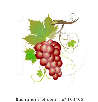 Royalty-Free (RF) Wine Clipart Illustration by merlinul - Stock Sample #1104462