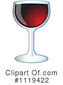 Wine Clipart #1119422 by Leo Blanchette