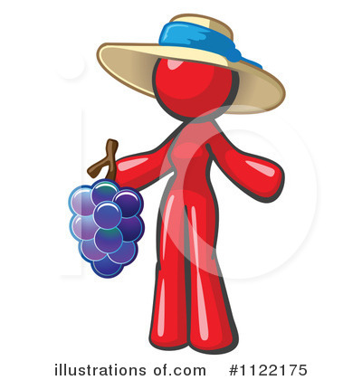 Royalty-Free (RF) Wine Clipart Illustration by Leo Blanchette - Stock Sample #1122175