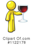 Wine Clipart #1122178 by Leo Blanchette