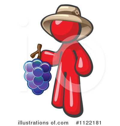 Grapes Clipart #1122181 by Leo Blanchette