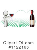Wine Clipart #1122186 by Leo Blanchette