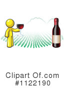Wine Clipart #1122190 by Leo Blanchette