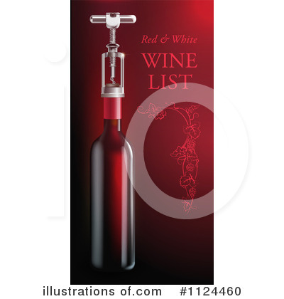 Royalty-Free (RF) Wine Clipart Illustration by Eugene - Stock Sample #1124460