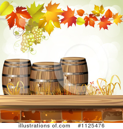 Royalty-Free (RF) Wine Clipart Illustration by merlinul - Stock Sample #1125476