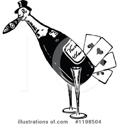 Playing Cards Clipart #1198504 by Prawny Vintage