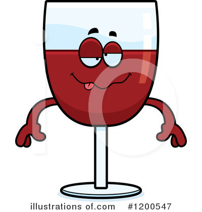 Royalty-Free (RF) Wine Clipart Illustration by Cory Thoman - Stock Sample #1200547