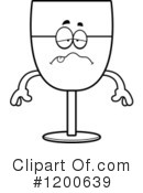 Wine Clipart #1200639 by Cory Thoman