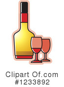 Wine Clipart #1233892 by Lal Perera