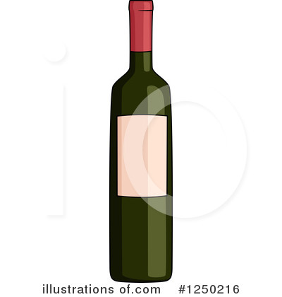 Royalty-Free (RF) Wine Clipart Illustration by Vector Tradition SM - Stock Sample #1250216
