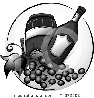 Wine Clipart #1372802 by BNP Design Studio