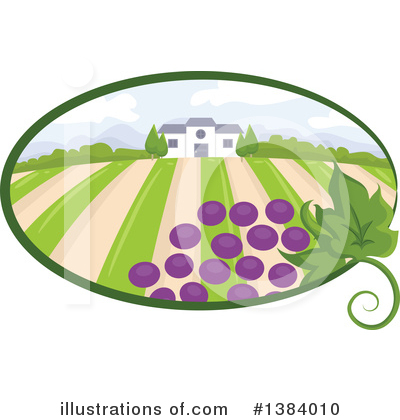 Winery Clipart #1384010 by BNP Design Studio