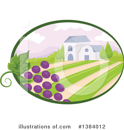 Winery Clipart #1384012 by BNP Design Studio