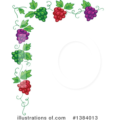 Grapes Clipart #1384013 by BNP Design Studio