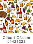 Wine Clipart #1421223 by Vector Tradition SM