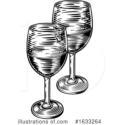 Royalty-Free (RF) Wine Clipart Illustration by AtStockIllustration - Stock Sample #1633264