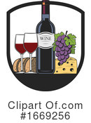 Wine Clipart #1669256 by Vector Tradition SM